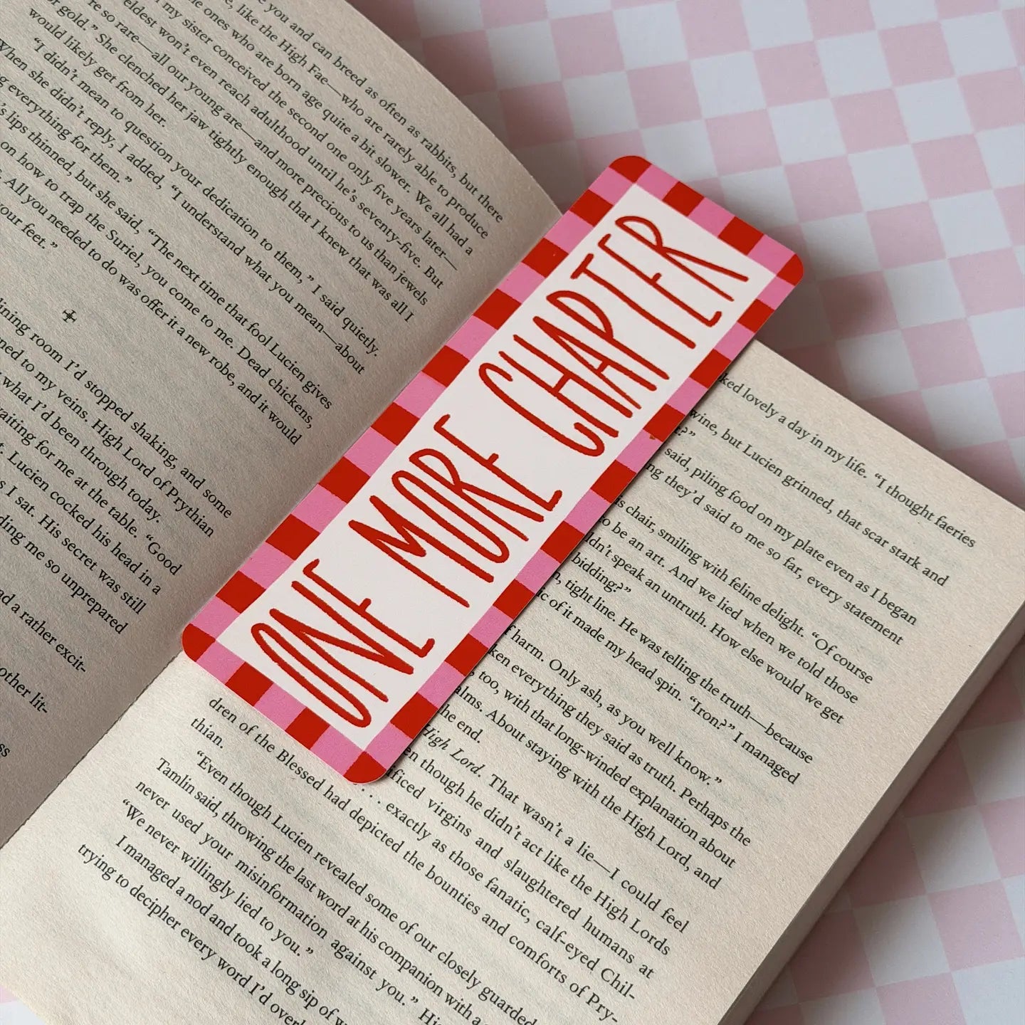 One More Chapter Bookmark 📚