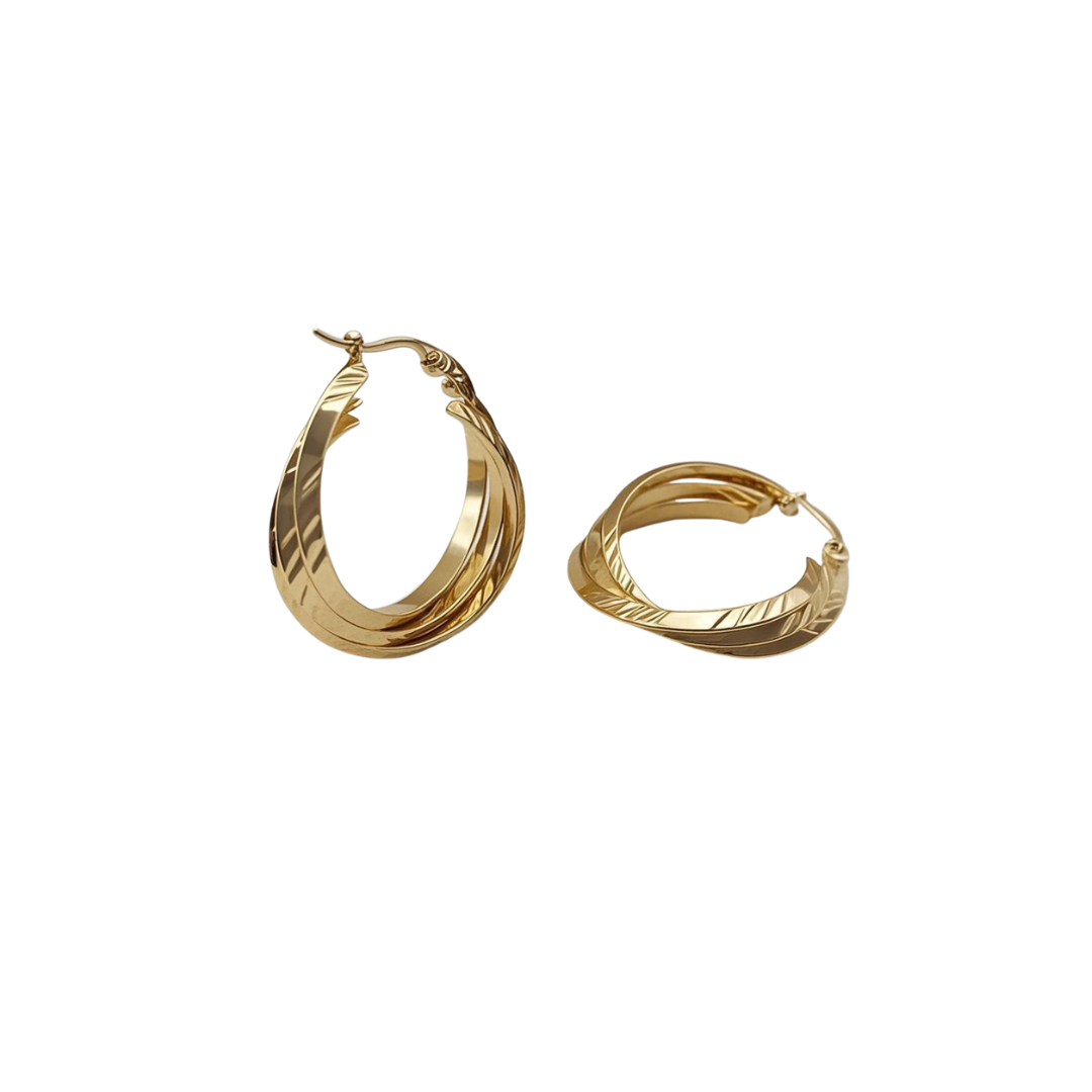CHARLI FEATHER HOOPS