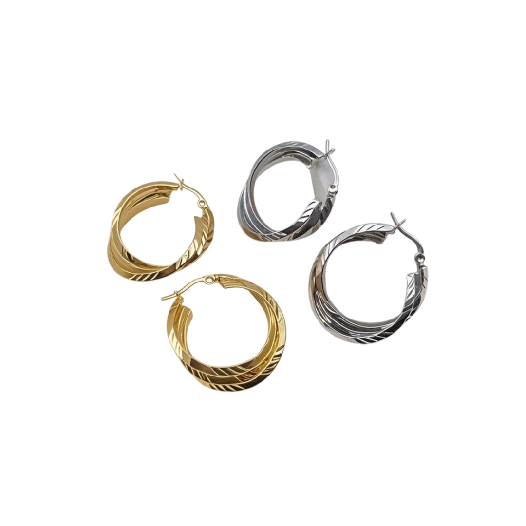 CHARLI FEATHER HOOPS