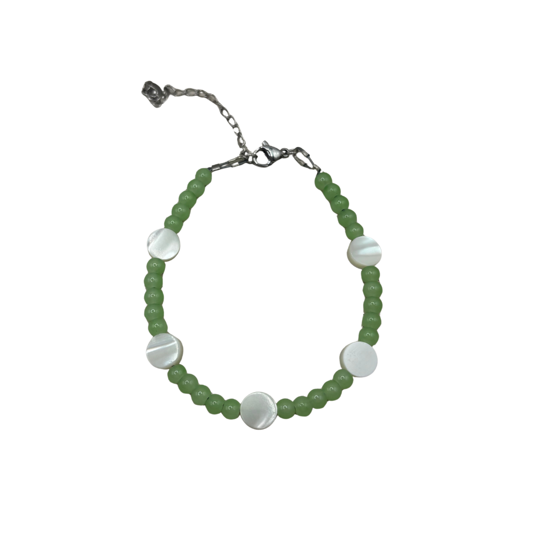 BEADED PEARL BRACELET