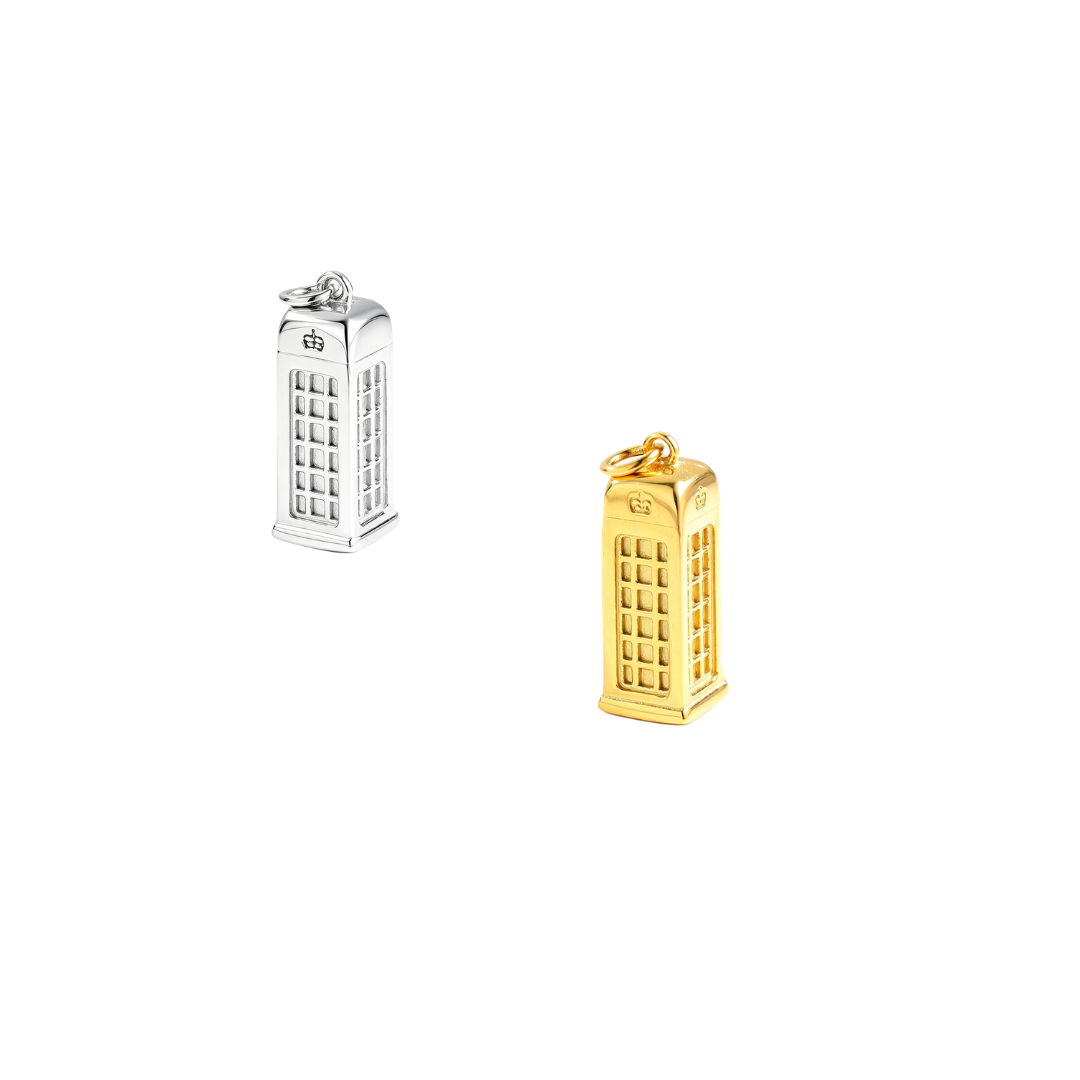 TELEPHONE BOX CHARM