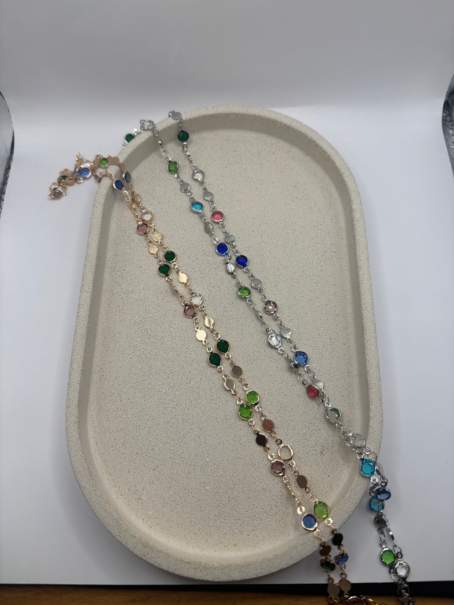 EMMI COLOURFUL GEM NECKLACE