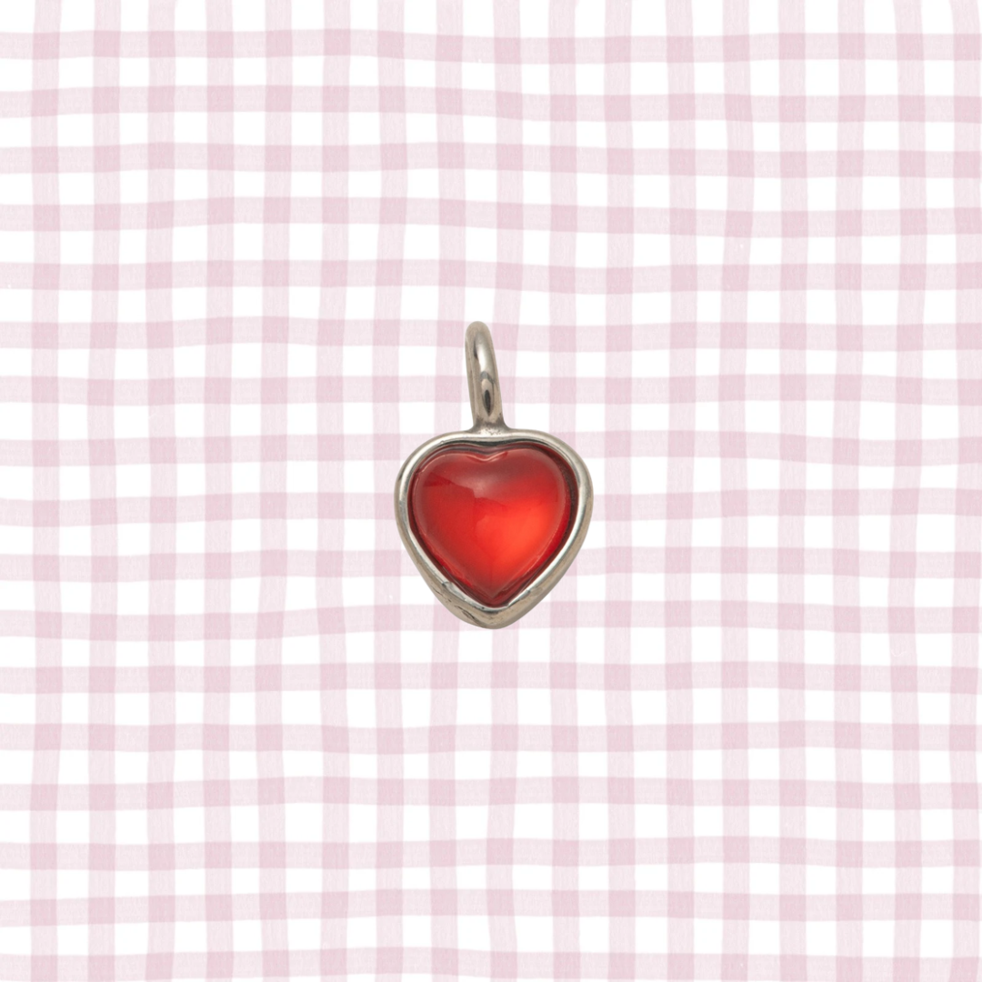 RED HEART CHARM