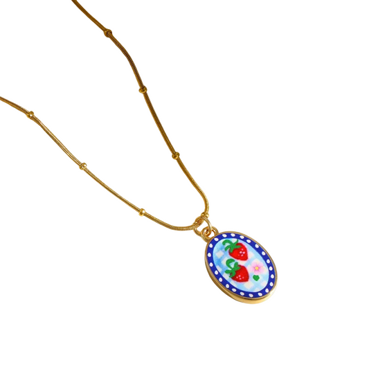 STRAWBERRY NECKLACE