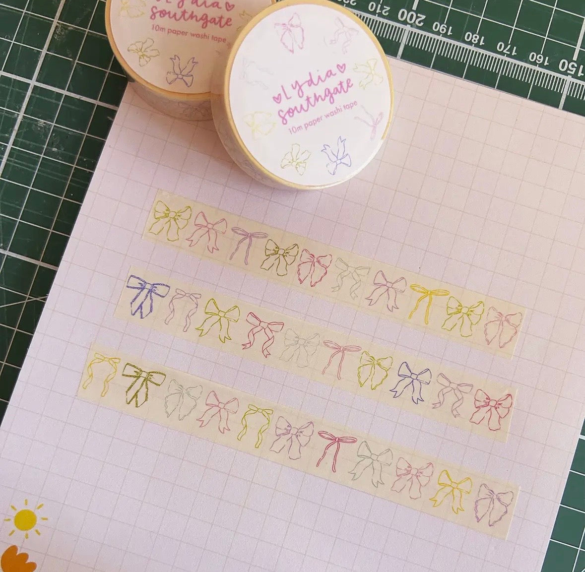 Pastel Bow Washi Tape 🎀