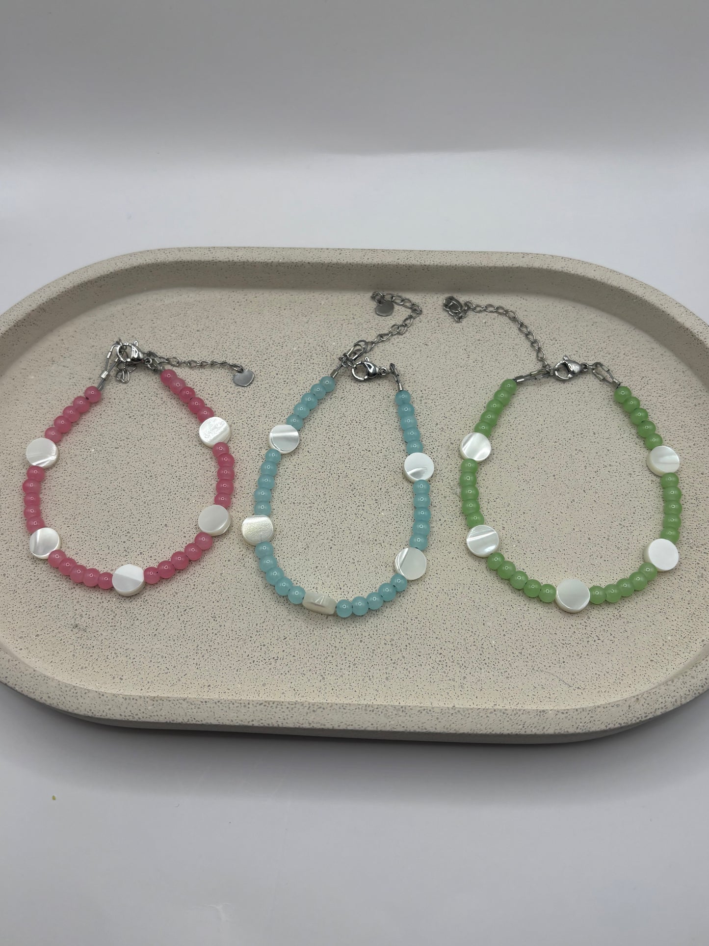 BEADED PEARL BRACELET